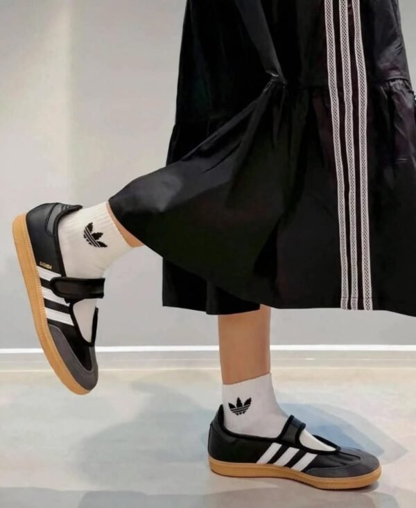 Adidas-Samba-OG-Black-with-White-Stripes-Gum-Sole.jpeg Adidas Samba OG Black with White Stripes & Gum Sole