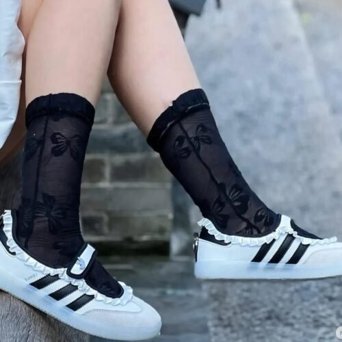 Adidas Samba OG White with Black Stripes & Gum Sole